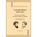 CORRESPONDANCE. 1899-1961