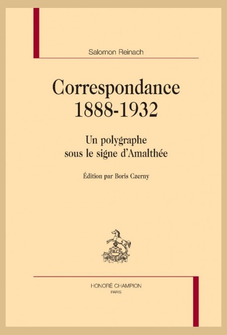 CORRESPONDANCE. 1888-1932