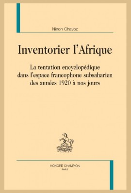 INVENTORIER L'AFRIQUE