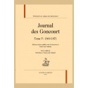 JOURNAL DES GONCOURT.  TOME V :  1869-1871