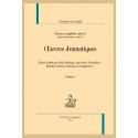 OEUVRES COMPLÈTES S. II, OEUVRES LITTÉRAIRES IV : OEUVRES DRAMATIQUES
