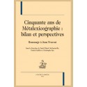 CINQUANTE ANS DE MÉTALEXICOGRAPHIE : BILAN ET PERSPECTIVES