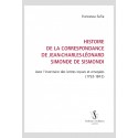 HISTOIRE DE LA CORRESPONDANCE DE JEAN-CHARLES-LÉONARD SIMONDE DE SISMONDI