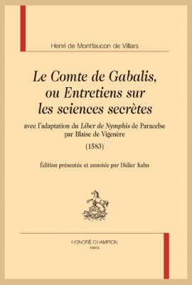 "LE COMTE DE GABALIS, OU ENTRETIENS SUR LES SCIENCES SECRÈTES"