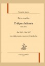 OEUVRES COMPLÈTES. SECTION VI. CRITIQUE THÉÂTRALE. TOME XVIII. MAI 1865 - MAI 1867