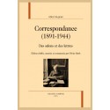 CORRESPONDANCE (1891-1944)