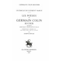 LES POÉSIES DE GERMAIN COLIN-BUCHER, ANGEVIN, SECRÉTAIRE DU GRAND-MAÎTRE DE MALTE.