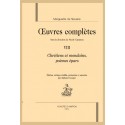 OEUVRES COMPLÈTES. TOME VIII. CHRÉTIENS ET MONDAINS, POÈMES EPARS