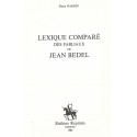 LEXIQUE COMPARÉ DES FABLIAUX DE JEAN BODEL. (1942).