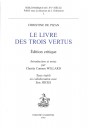 LE LIVRE DES TROIS VERTUS