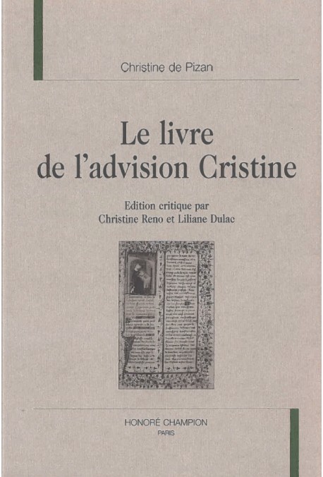 LE LIVRE DE L'ADVISION CRISTINE