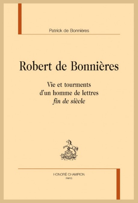 ROBERT DE BONNIÈRES