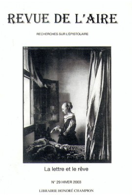LA LETTRE ET LE REVE