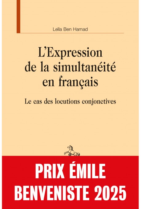 L’EXPRESSION DE LA SIMULTANÉITÉ EN FRANÇAIS