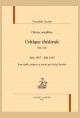 OEUVRES COMPLÈTES. SECTION VI. CRITIQUE THÉÂTRALE. TOME XIX. JUIN 1867 - MAI 1869
