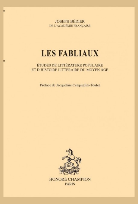 LES FABLIAUX (1982)