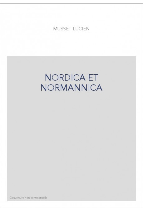 NORDICA ET NORMANNICA
