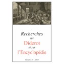 RECHERCHES SUR DIDEROT ET SUR L'ENCYCLOPÉDIE 58- 2023