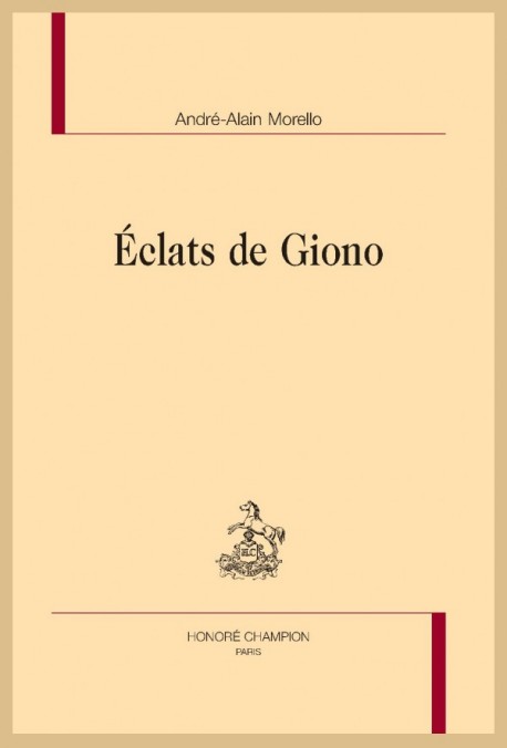 ÉCLATS DE GIONO