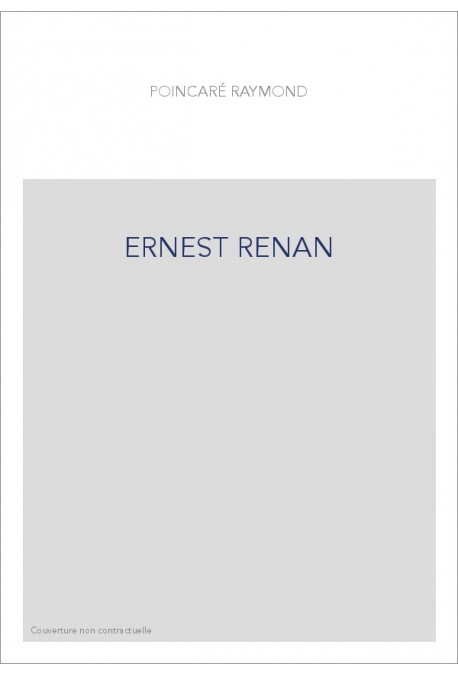 ERNEST RENAN