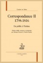CORRESPONDANCE, TOME 2 :  1798-1816