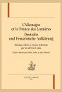 L'ALLEMAGNE ET LA FRANCE DES LUMIÈRES - DEUTSCHE UND  FRANZÖSISCHE AUFKLÄRUNG