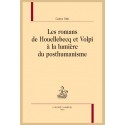 LES ROMANS DE HOUELLEBECQ ET VOLPI À LA LUMIÈRE DU POSTHUMANISME