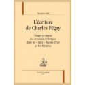 L'ÉCRITURE DE CHARLES PEGUY