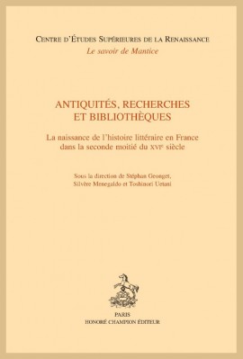 ANTIQUITÉS, RECHERCHES ET BIBLIOTHÈQUES