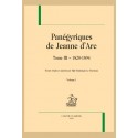 PANÉGYRIQUES DE JEANNE D'ARC
