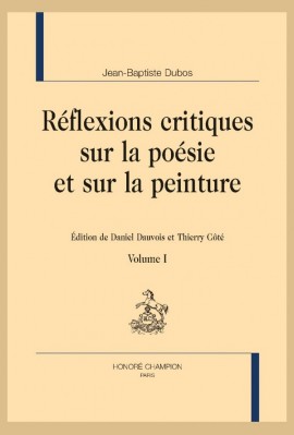 RÉFLEXIONS CRITIQUES SUR LA POÉSIE ET SUR LA PEINTURE