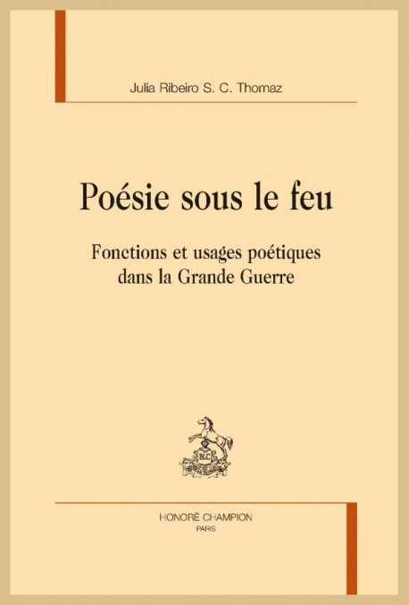 POÉSIE SOUS LE FEU