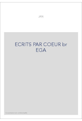 ECRITS PAR COEUR br EGA