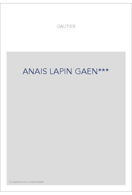 ANAIS LAPIN GAEN***
