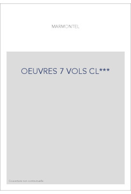 OEUVRES 7 VOLS CL***