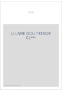 LI LIVRE DOU TRESOR CL***