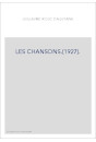 LES CHANSONS.(1927).