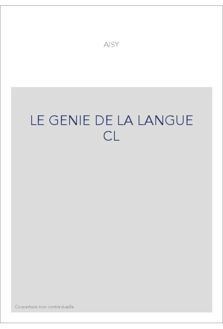 LE GENIE DE LA LANGUE CL