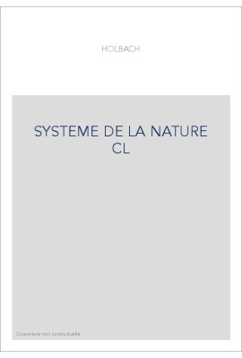 SYSTEME DE LA NATURE CL