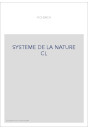 SYSTEME DE LA NATURE CL