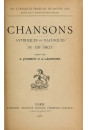 CHANSONS SATIRIQUES ET BACHIQUES DU XIIIE SIECLE