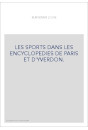 LES SPORTS DANS LES ENCYCLOPEDIES DE PARIS ET D'YVERDON.