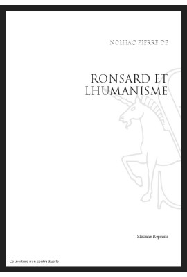 RONSARD ET L'HUMANISME.