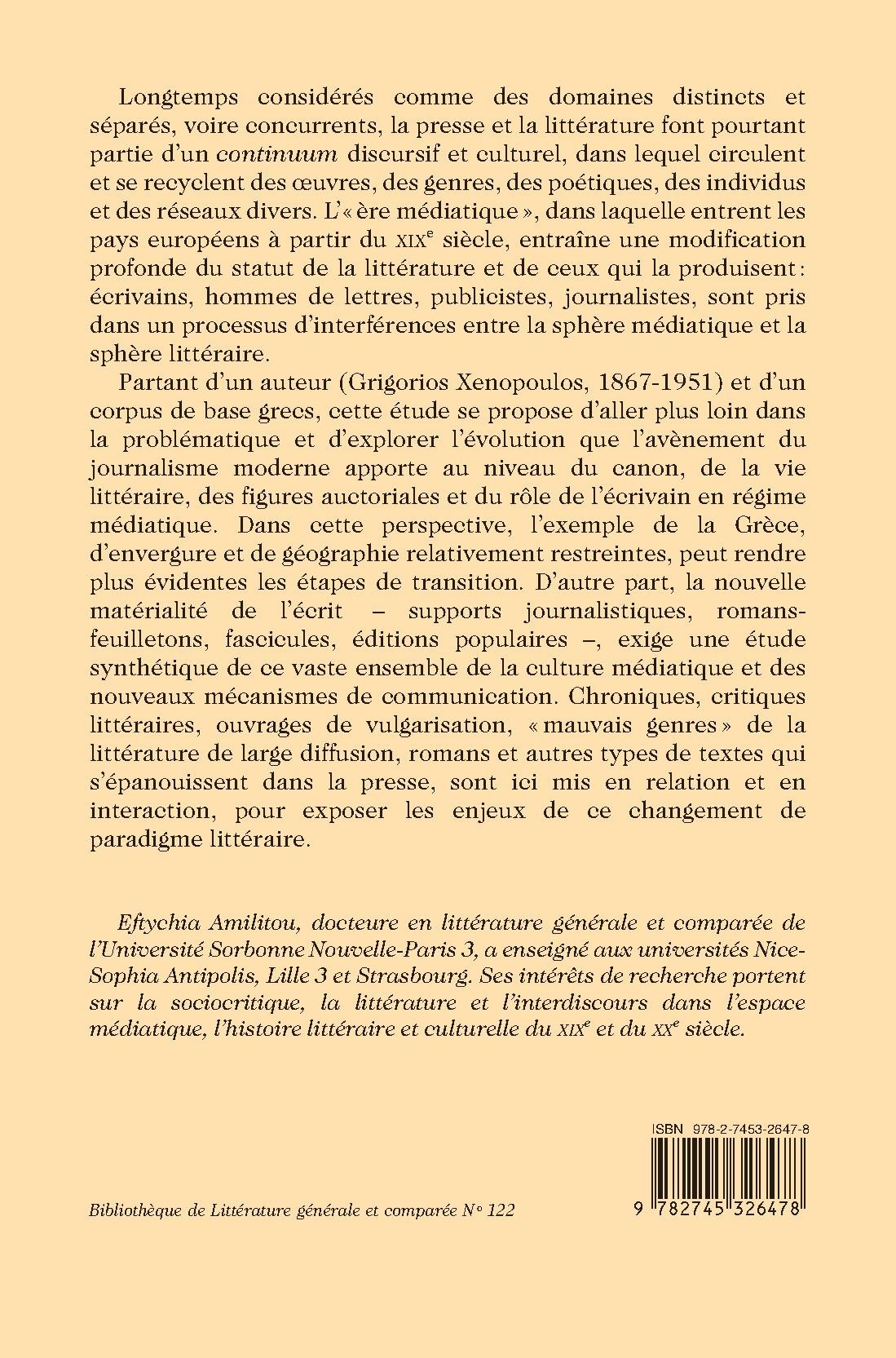 L'ÉCRIVAIN ET LE CAMELOT