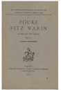 FOUKE FITZ WARIN. ROMAN DU XIVE SIECLE