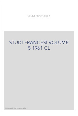 STUDI FRANCESI T 5 (1961)