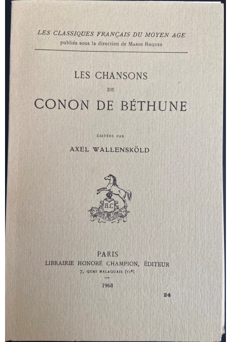 LES CHANSONS. (1921)