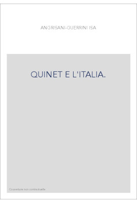 QUINET E L'ITALIA.