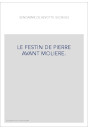 LE FESTIN DE PIERRE AVANT MOLIERE.