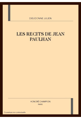 LES RECITS DE JEAN PAULHAN